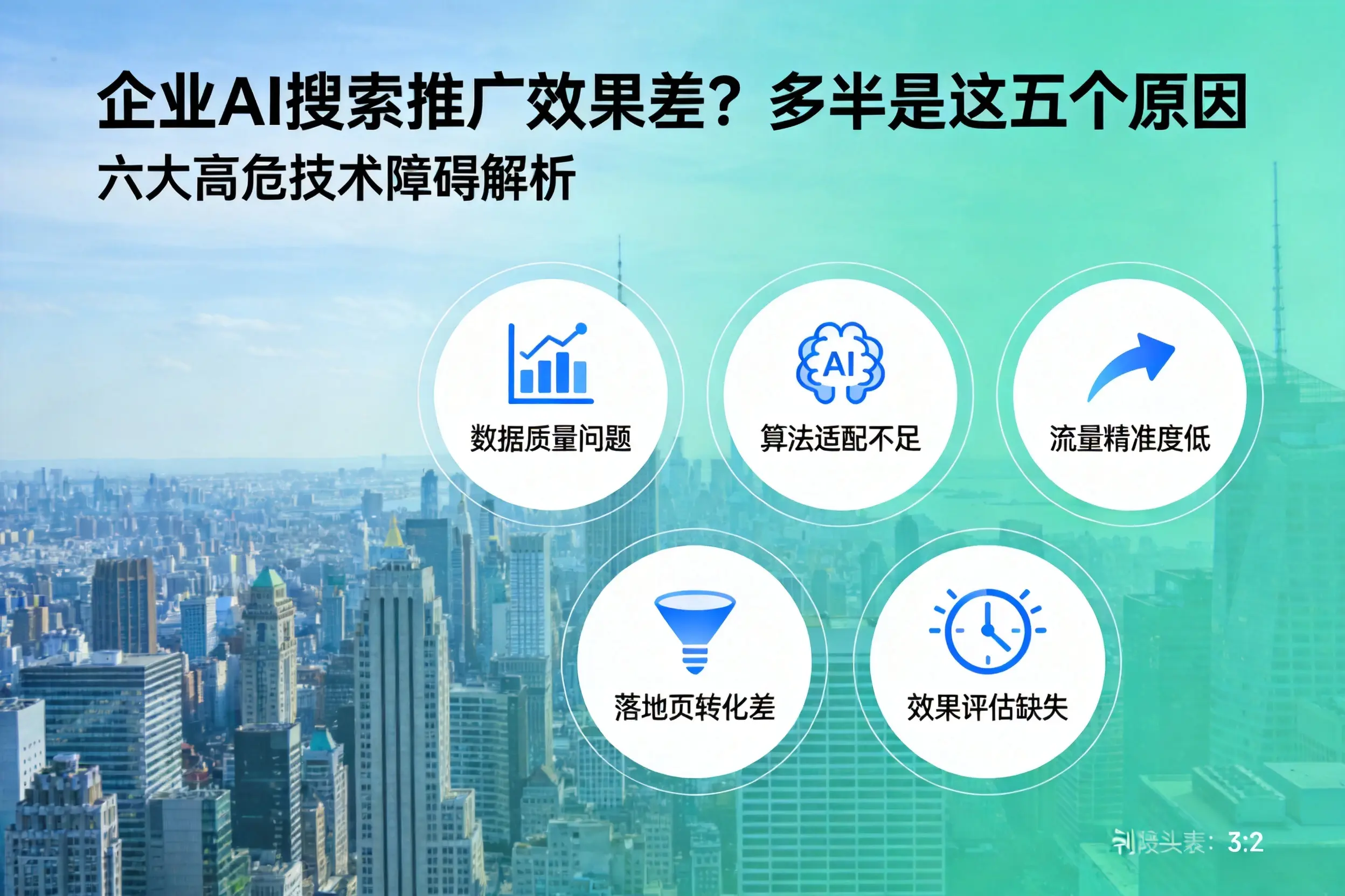 从江企业AI搜索推广效果差?多半是这五个原因